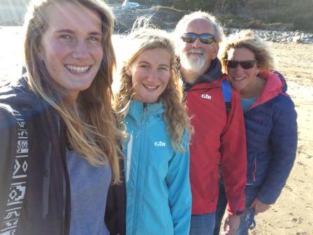 Tim, April and daughters Alex & Sasha